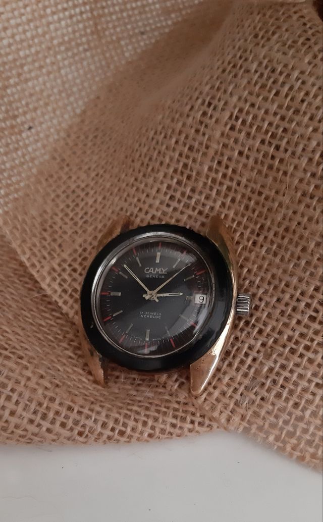 Reloj Camy Geneva 5 ATM 1970 de segunda mano por 35 EUR en L'Hospitalet de Llobregat en WALLAPOP