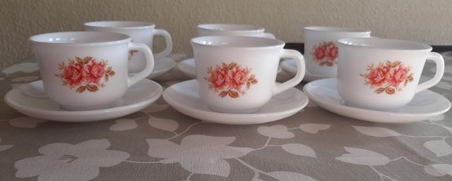 Juego café Arcopal retro