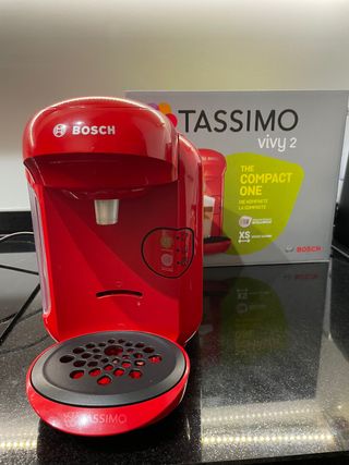 Cafetera tassimo vivy 2 bosch de segunda mano por 15 EUR en Madrid en  WALLAPOP
