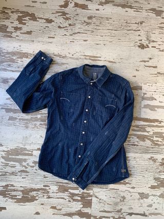 Camisa vaquera mujer G-star raw - Talla M de segunda mano por 25 EUR en  Fuengirola en WALLAPOP