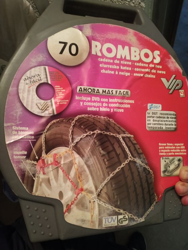 cadenas para nieve