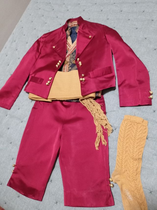 traje de torrenti de niño.