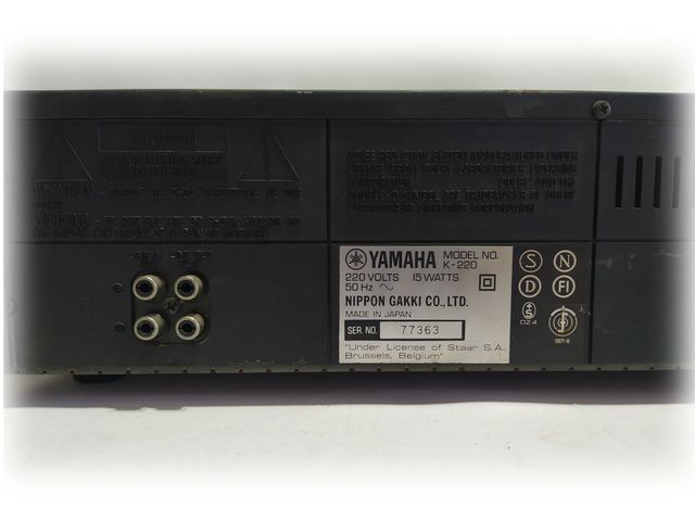 PLETINA YAMAHA K-220