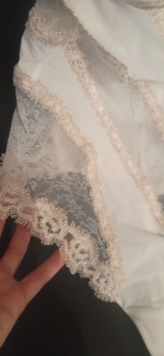 body NOVIA  LA PERLA  SEDA NATURAL NUEVO