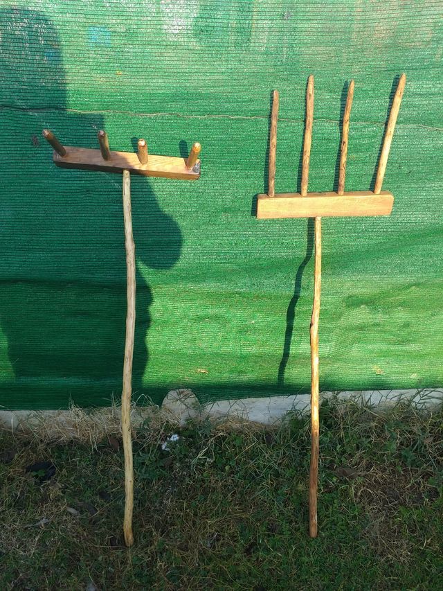 rastrillo y orca antigua!! 