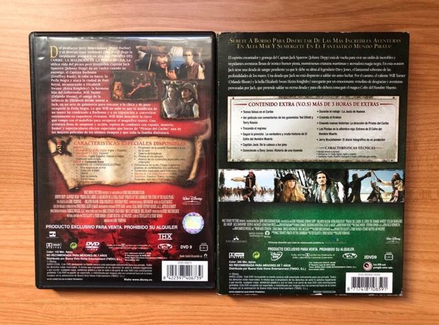 Pack Piratas del Caribe