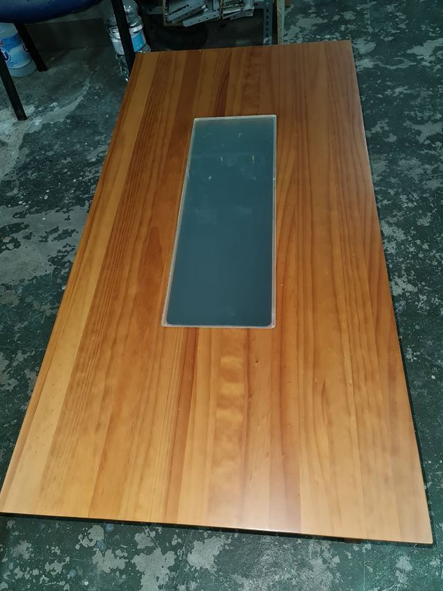 mesa de centro madera