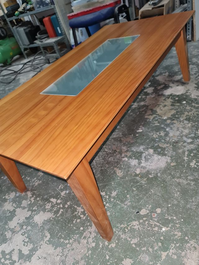 mesa de centro madera