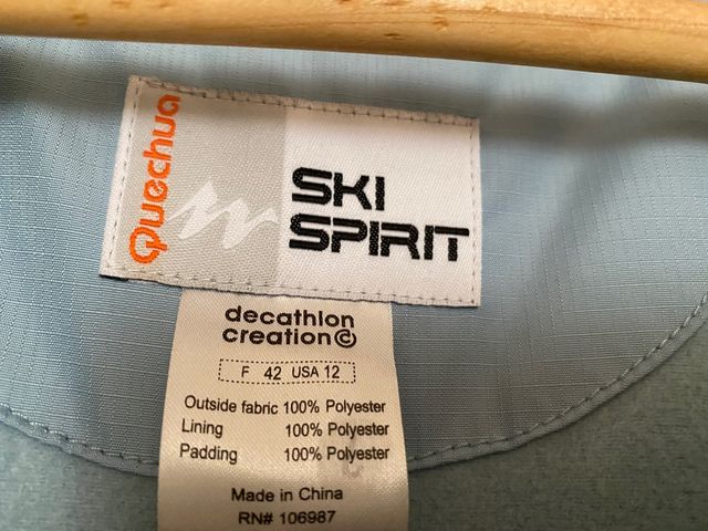 Anorak ski dona T 42 spirit