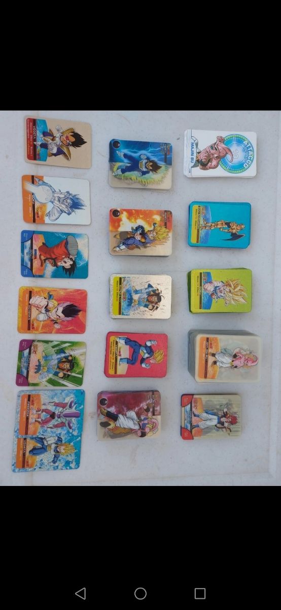 Lotto lamincardz Dragonball