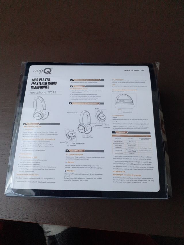 Cascos Headphone 17015