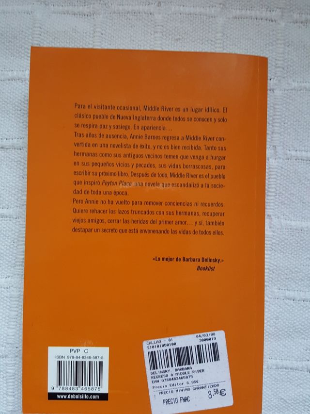 REGRESO A MIDDLE RIVER de Bárbara Delinsky