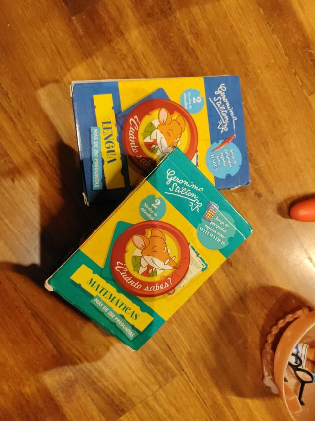 juego de cartas Gerónimo Stilton