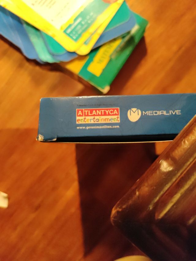 juego de cartas Gerónimo Stilton