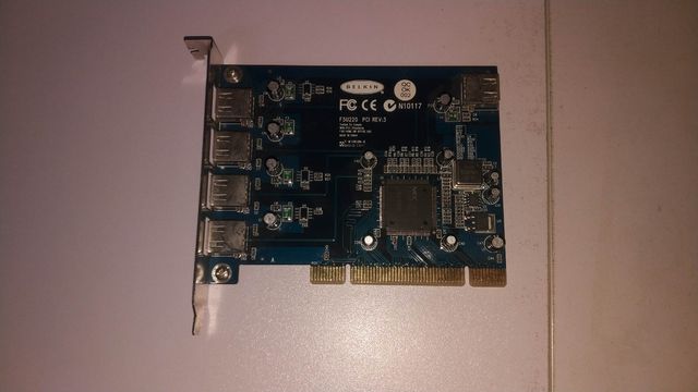 Placa 5 puertos hub USB BELKIN F5U220