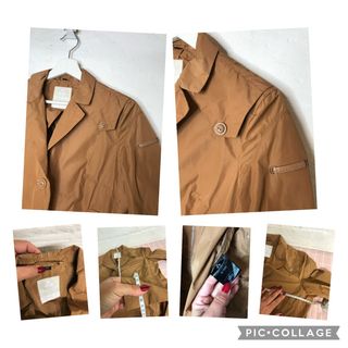 GABARDINA PEUTEREY TALLA 42 camel