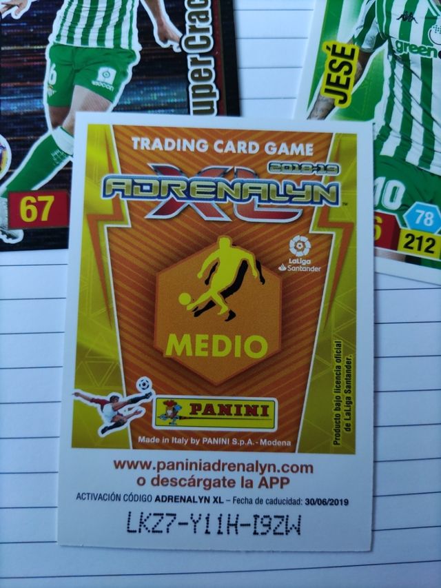 Adrenalyn 2018 - 2019