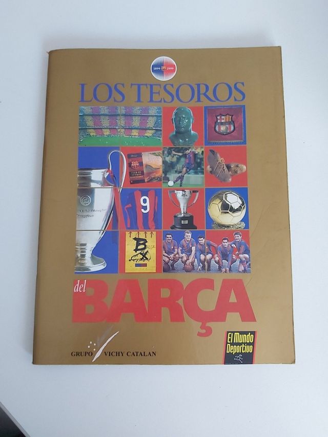 Álbum Los tesoros del Barça completo