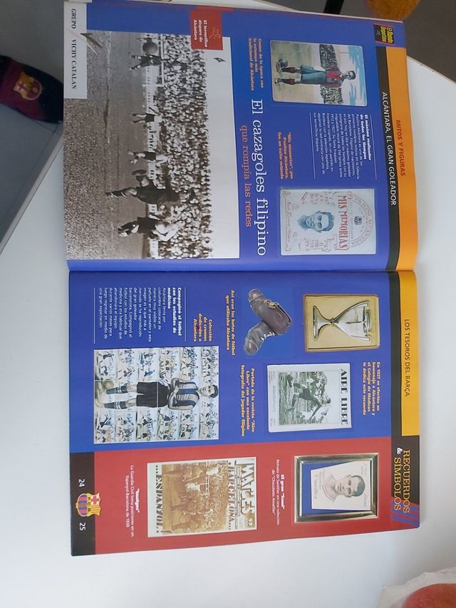 Álbum Los tesoros del Barça completo