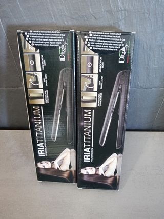 Plancha profesional Iria Titanium de segunda mano por 25 EUR en Rota en  WALLAPOP