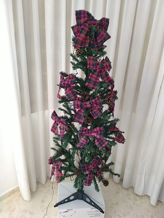 Árbol de navidad barato.