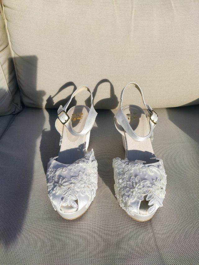 Sandalias de Carmenchu para Novias, ¡NUEVAS!