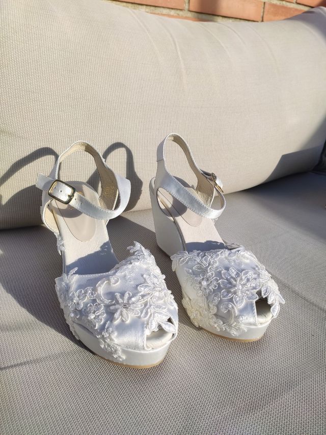 Sandalias de Carmenchu para Novias, ¡NUEVAS!