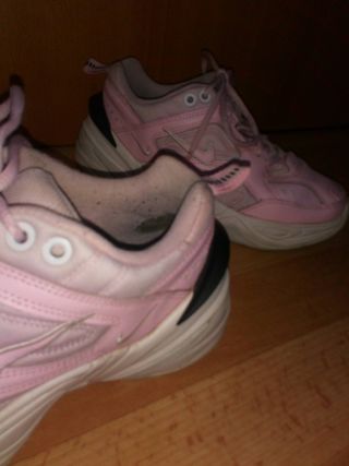 Nike M2k Tekno negras y rosas – Game of Zapas