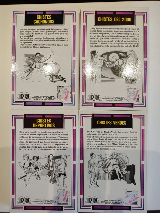 Libros Chistes años 90