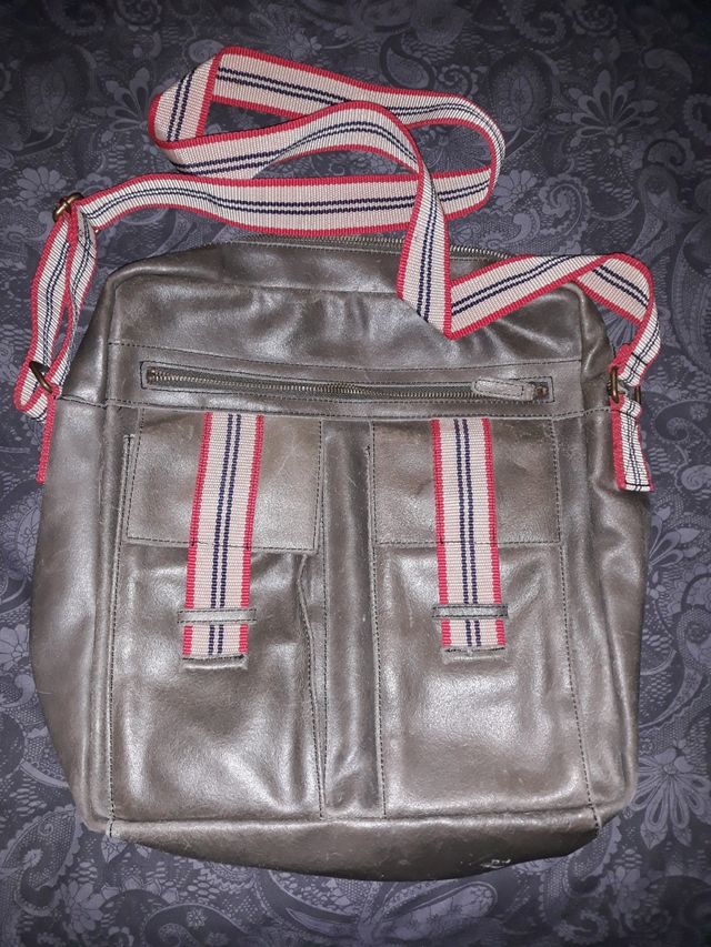 BANDOLERA DE CUERO RETRO