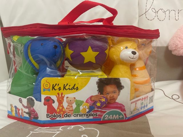 Juego de bolos para niños