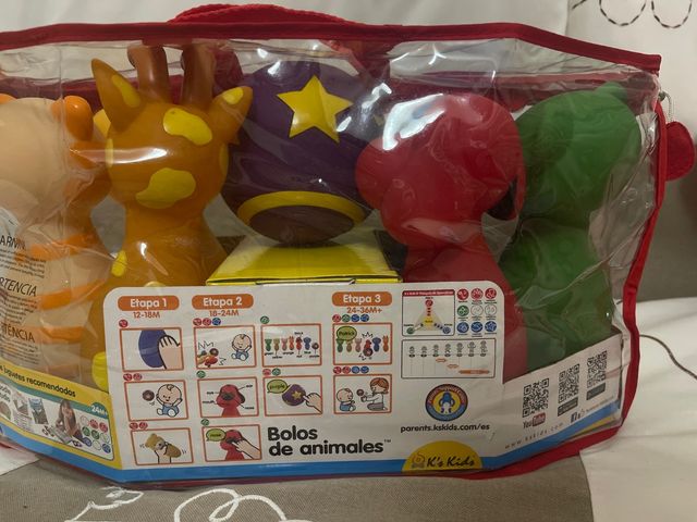 Juego de bolos para niños