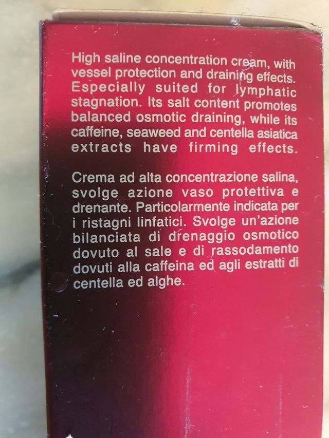 crema corpo drenante Revebel