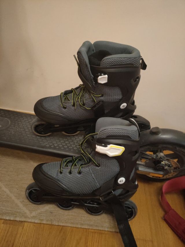 Patines en linea Oxelo fit100 76mm