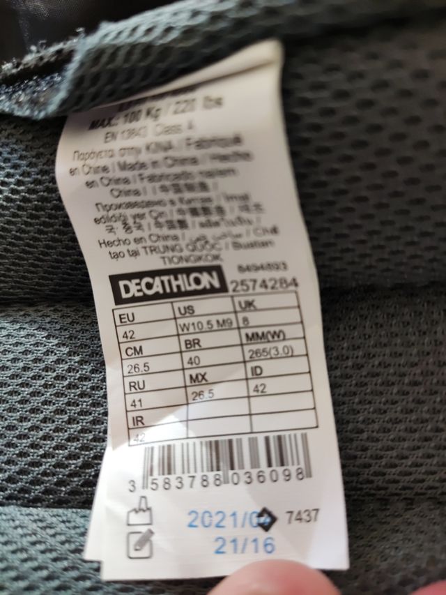 Patines en linea Oxelo fit100 76mm