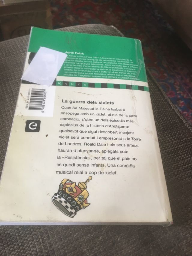 La guerra del Xiclets en Catalán. Jordi Folck