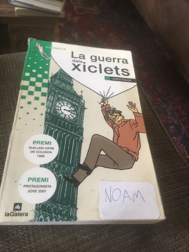 La guerra del Xiclets en Catalán. Jordi Folck