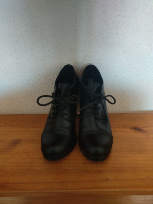 ZAPATOS De Tacon (piel)(9cm)