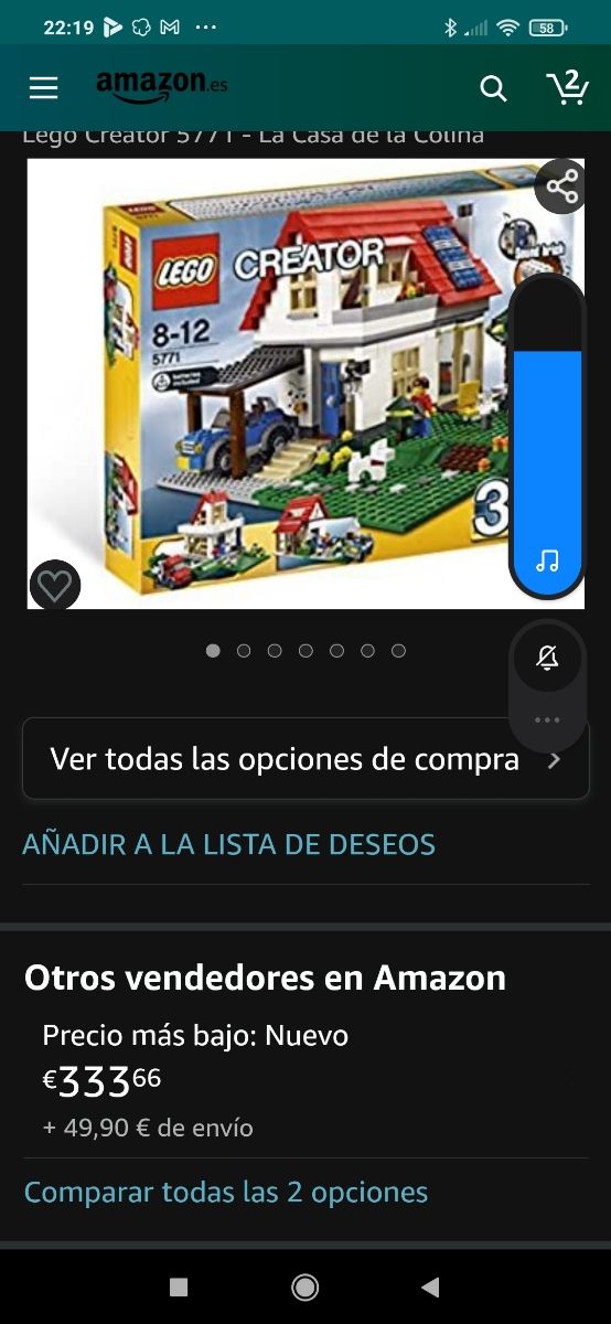 Oportunidad LEGO CREATOR 5771 la casa de la colina