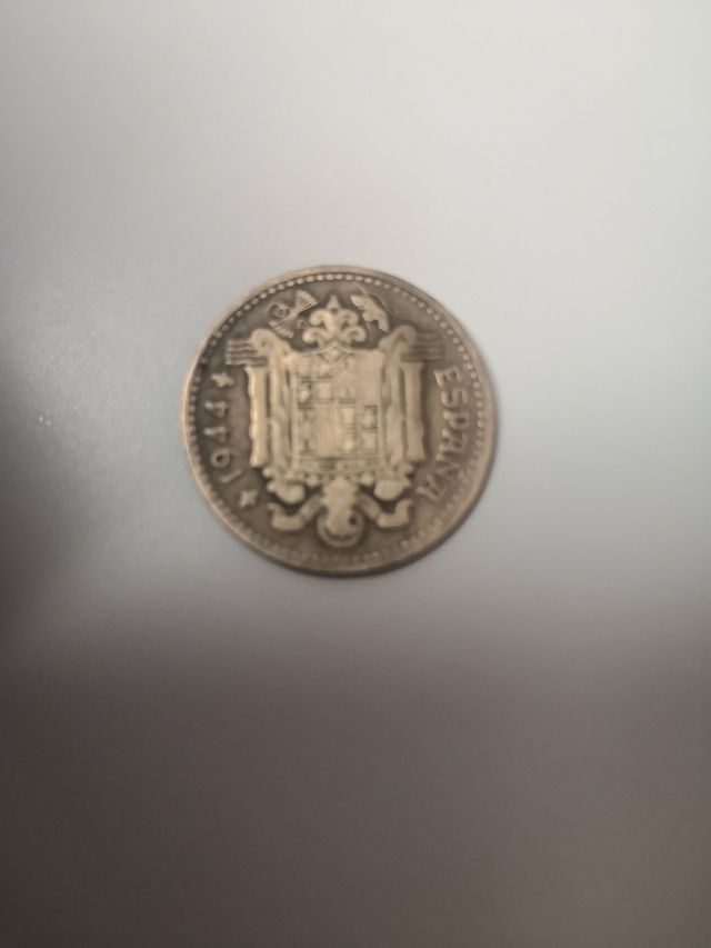 1 peseta 1944