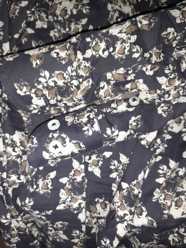 camisa estampada guess