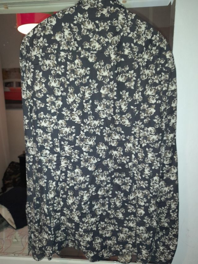 camisa estampada guess