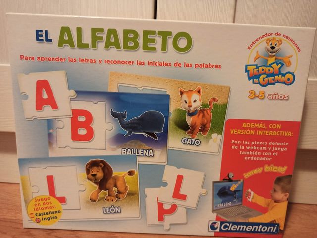 Juego de mesa -puzzle de iniciación a la lectura C