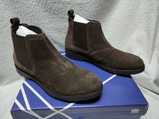 GEOX Botines Rhadalf ante marrón oscuro Talla 45 de segunda mano por 25 EUR  en Alaquas en WALLAPOP