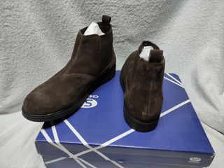 GEOX Botines Rhadalf ante marrón oscuro Talla 45 de segunda mano por 25 EUR  en Alaquas en WALLAPOP