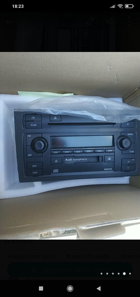 se vende radio de audi a4