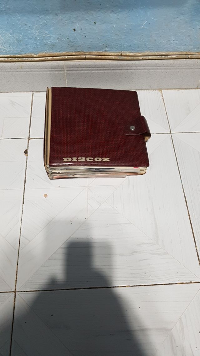 discos de vinilo antiguos.