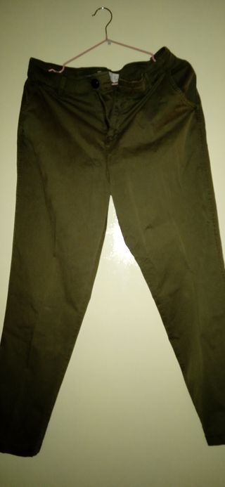 Pantalón corte chino mujer talla 40 de segunda mano por 10 EUR en Girona en  WALLAPOP