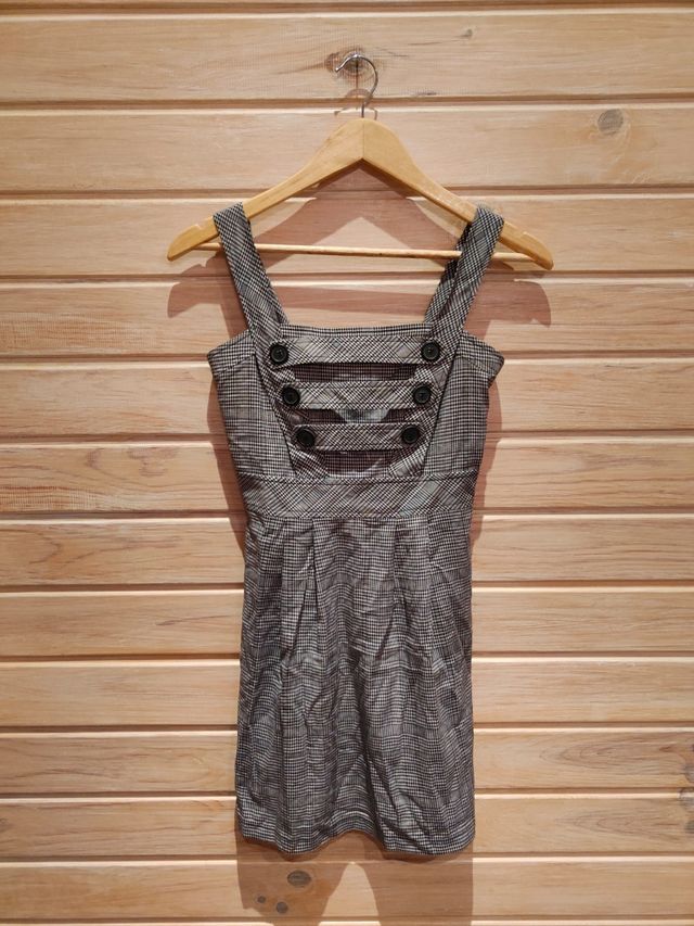 👗Vestido de tirantes vichy talla XS