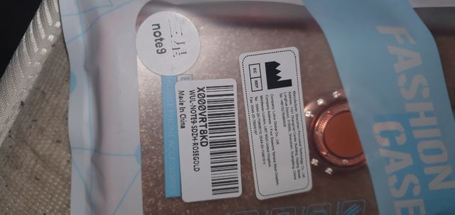 Funda móvil Samsung Note 9 nueva 